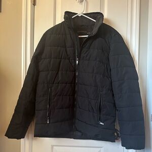Men’s Weatherproof Black Puffer Jacket Size M